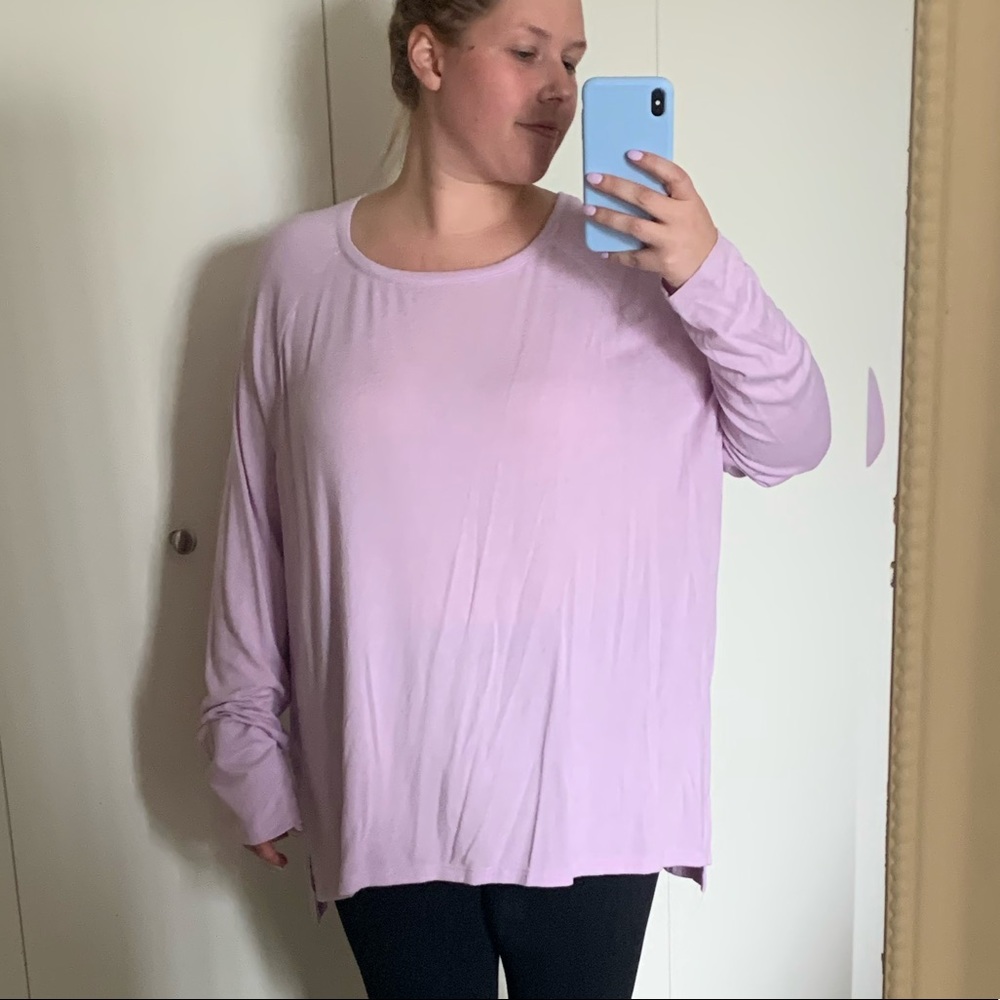 Luxe lightweight sweater shirt